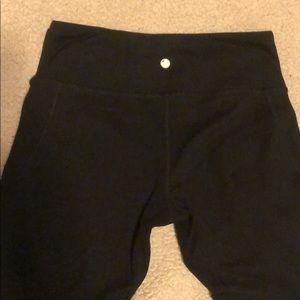 Yogalicious Black Leggings with Mesh